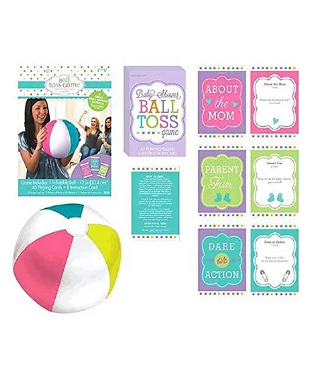Party Centre Baby Shower Ball Toss Game - Multicolour