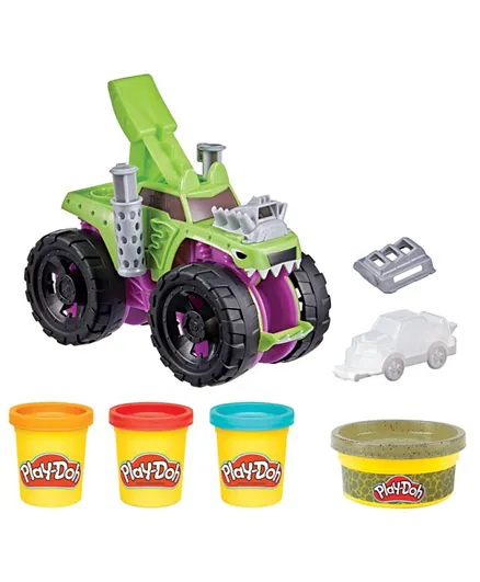 Play-Doh Wheels Chompin Monster Truck Toy - Multicolor