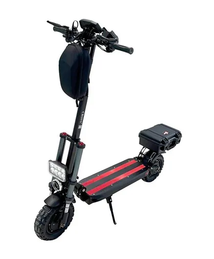 Generic Speed Pro 48V Electric Scooter With Bluetooth - Black & Red