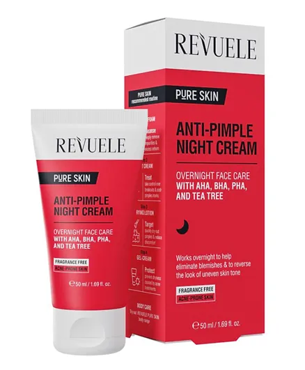 REVUELE Anti Pimple Night Cream - 50mL
