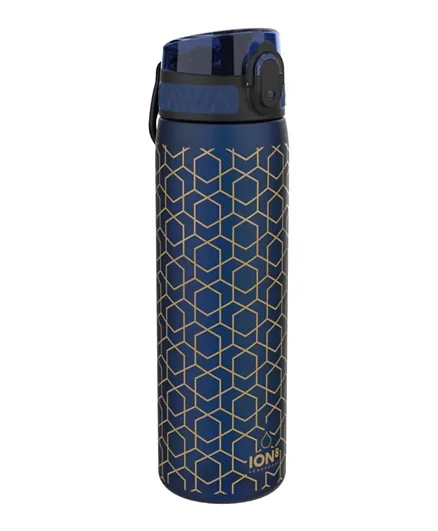 Ion8 Geometric Design Water Bottle Blue - 500mL