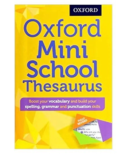 Oxford Mini School Thesaurus - 736 Pages