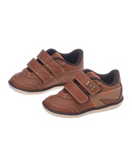 Klin Shoes Stitch Detail Shoes - Brown