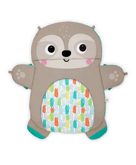 Bright Starts Sloth Tummy Time Prop  and Play - Multicolor