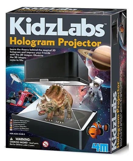 4M Kidz Labs  Hologram Projector - Black