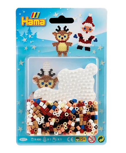 Hama Beads Kit - Santa & Reindeer Midi