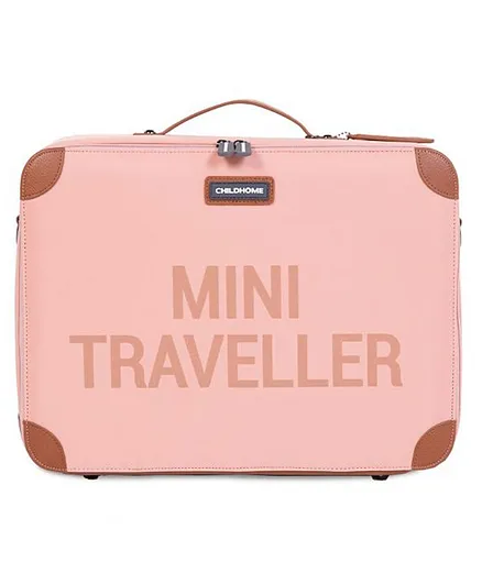 Childhome Mini Traveller Kids Suitcase - Pink Copper