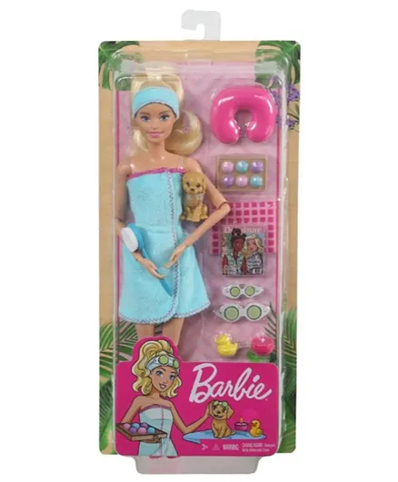 Barbie Wellness Spa Doll - 32.5 cm