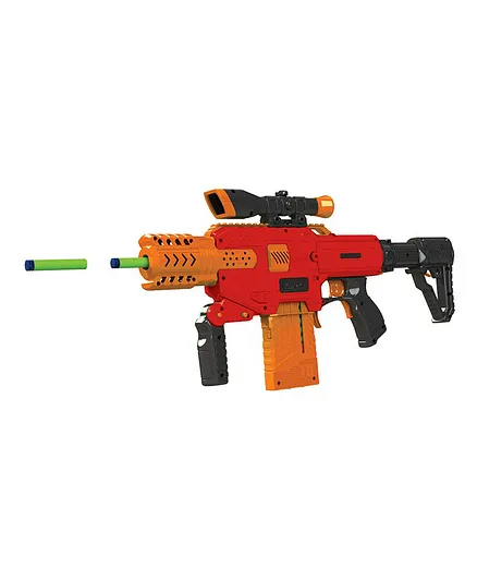 Dart Zone Spectrum Motorized Blaster - Clip-Fed, Tactical Dart Gun for Ages 8 Years+, 53.34cm Length