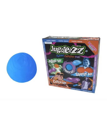Juggleezz Pastel Colours Series Flexible Ball - Blue