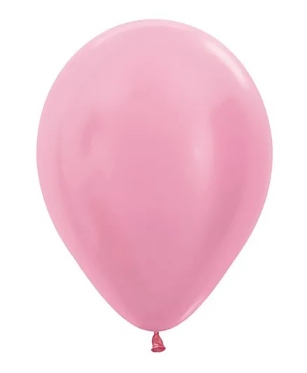Sempertex Round Latex Balloons Satin Pink - 50 Pieces