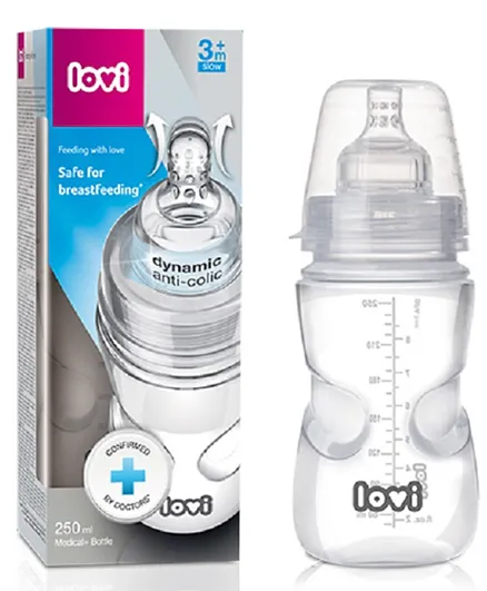 Lovi Medical+ Bottle With Dynamic Teat - 250ml