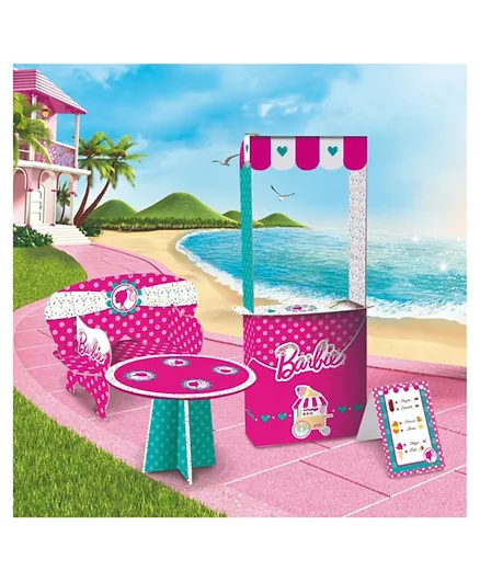 Lisciani Barbie My Ice Creams Display - Multicolor