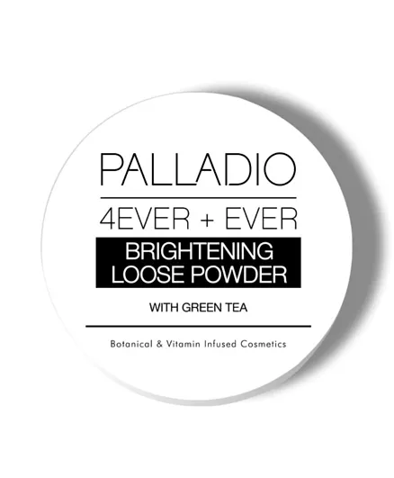 Palladio 4Ever + Ever Brightening Loose Setting Powder - 6g