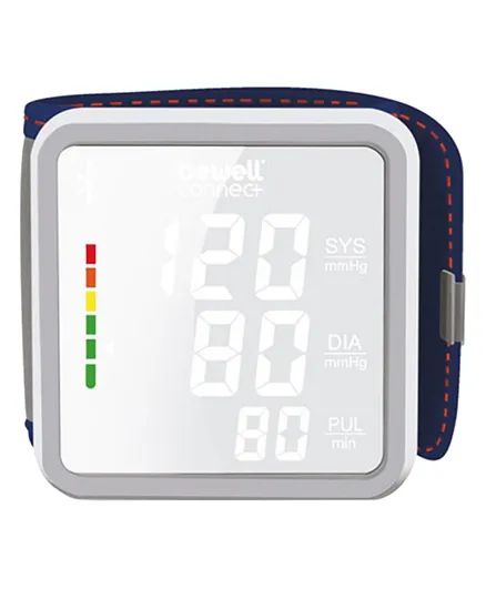 معصم بي ويل الذكي لمراقبة ضغط الدم – أبيض.