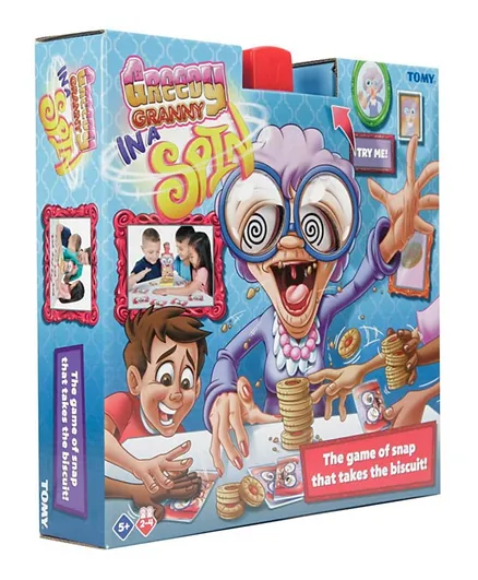 Tomy Games Greedy Granny In A Spin - 2 to 4 players