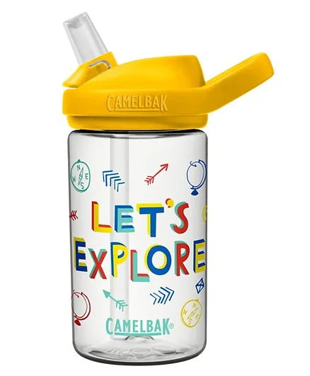 CamelBak Lets Explore Eddy  Sipper Bottle Yellow - 400mL