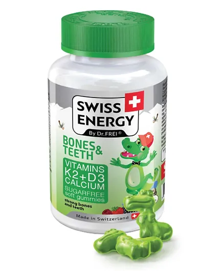 Swiss Energy Bones & Teeth Kids - 60 Gummies
