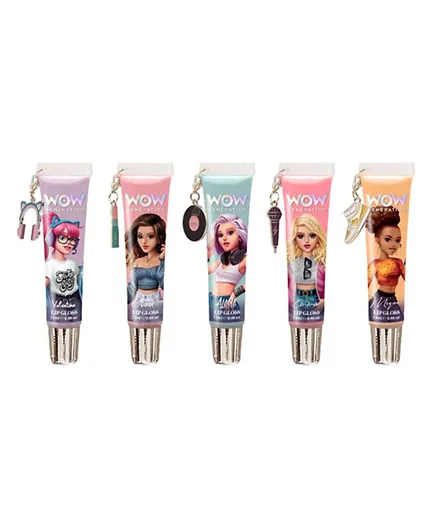 Wow Girl Wow Generation Lip Gloss With Beads - Pack Of 5