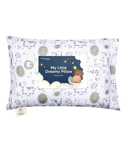 Keababies Toddler Pillow with Pillowcase - KeaSafari