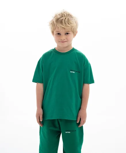 TWAN 4Seasons Kids Organic Oversized T-shirt - Green