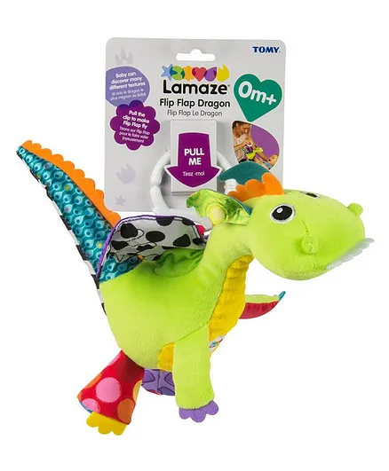 Lamaze Plush Clip On Toy - Dragon