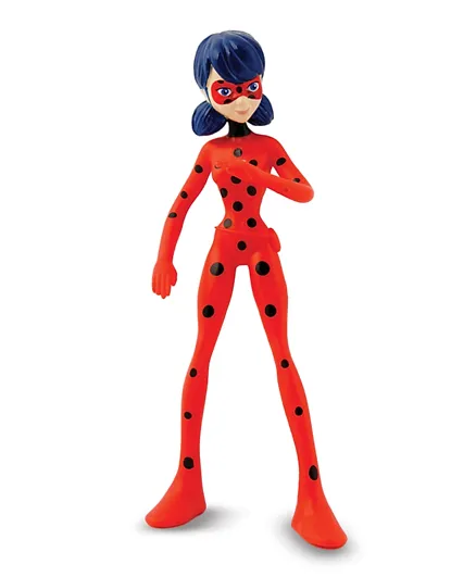 Bend-Ems Miraculous Actions Figure Lady Bug - 5 Inches