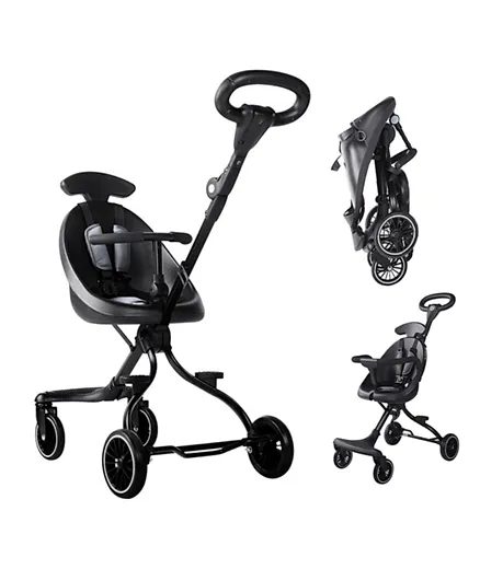 Little Angel Baby stroller Folding Portable Pram - Grey