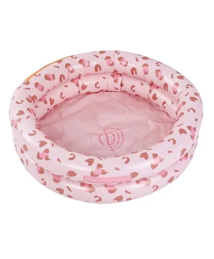 Swim Essentials Printed Baby Pool - Pastel Pink Leopard