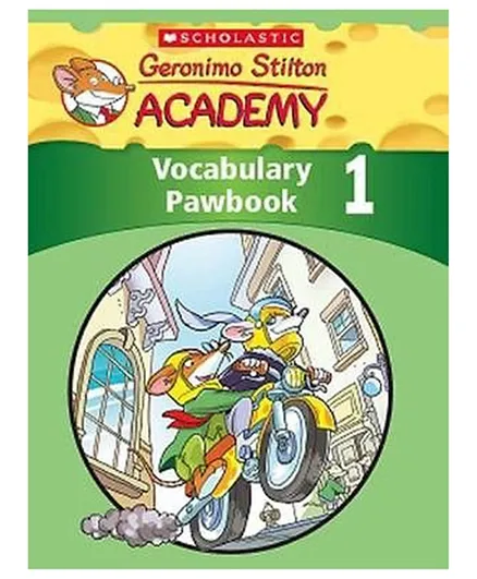 Scholastic Geronimo Stilton Academy Vocabulary Pawbook Level 1 Paperback - 64 Pages