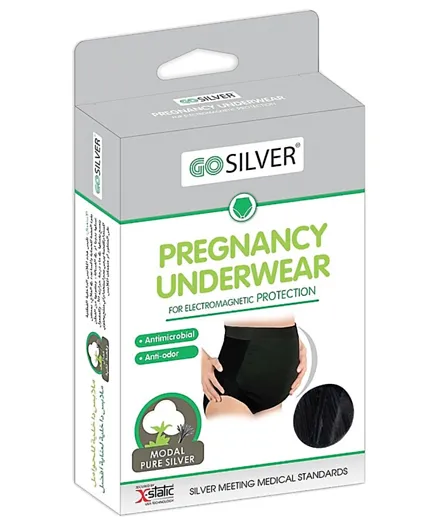 Go Silver Pregnancy Panty - White