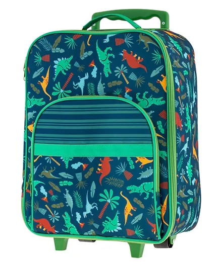 Stephen Joseph Dino All Over Print Rolling Trolley Bag - 18 Inches