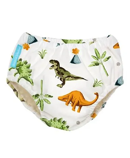 Charlie Banana Reusable Swim Diaper Dinosaurs Large  - Multicolour
