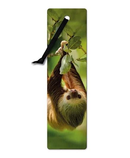 IF 3D Bookmark - Two Toed Sloth