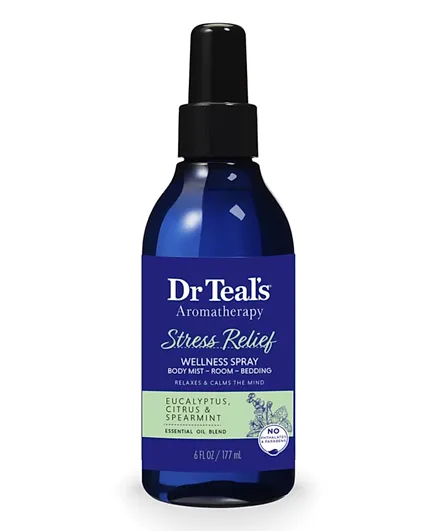 Dr Teals Stress Relief Spray Eucalyptus Citrus & Spearmint Oil - 177mL