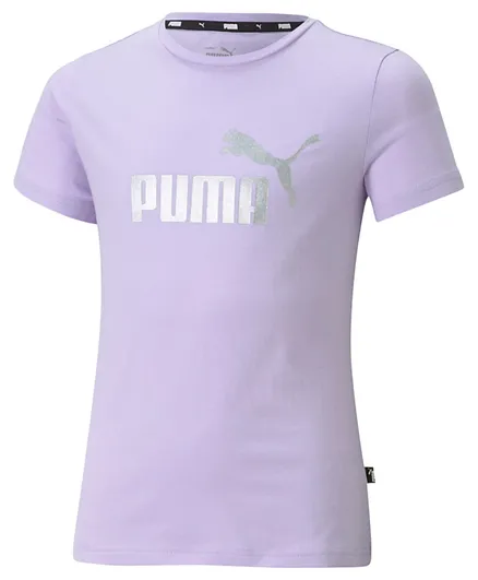 Puma ESS+ Logo Tee - Light Lavender