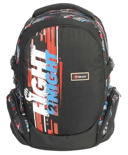 FGEAR Black Backpack - 19 inches