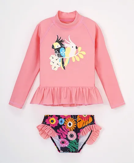 Kookie Kids 2 Piece Swim Suit - Pink