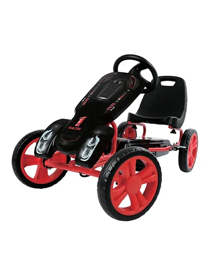 Hauck Racer Go Cart - Black and Red