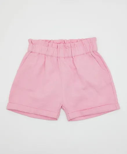 R&B Kids Twill Shorts - Pink