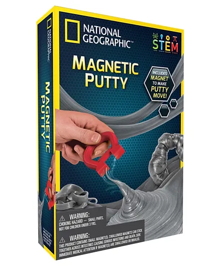 National Geographic Magnetic Putty - Silver