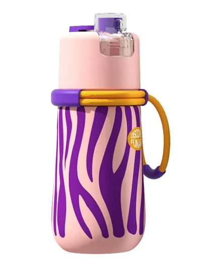 Mideer Portable Spray Straw Bottle Blush Pink - 500mL