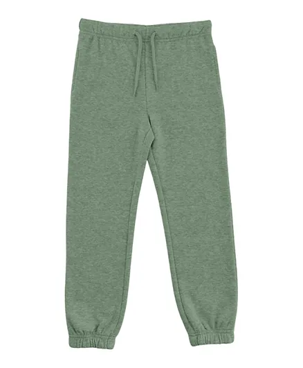 Little Pieces Drawcord Sweat Pants - Hedge Green