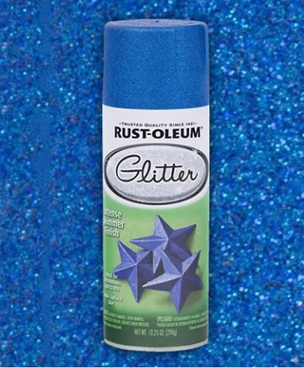 Rust-Oleum Glitter Spray Blue - 290g