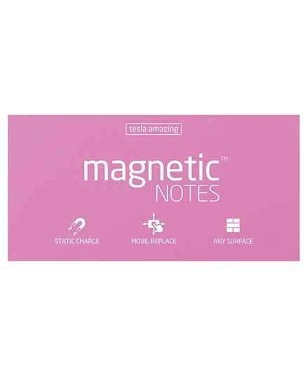 Tesla Amazing Magnetic Notes Pink - Large