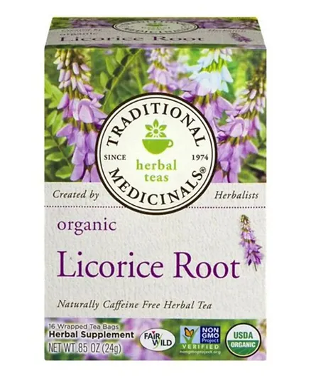 TRADITIONAL MEDS Licorice Root Fair Wild - 16 Tea Bags