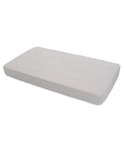 Little Unicorn Cotton Muslin Crib Sheet Solid - Grey