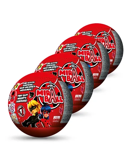 Miraculous 4 In 1 Surprise Miraball - Assorted