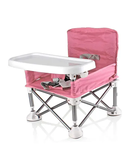 UKR Baby Chair Foldable with Bag - Pink