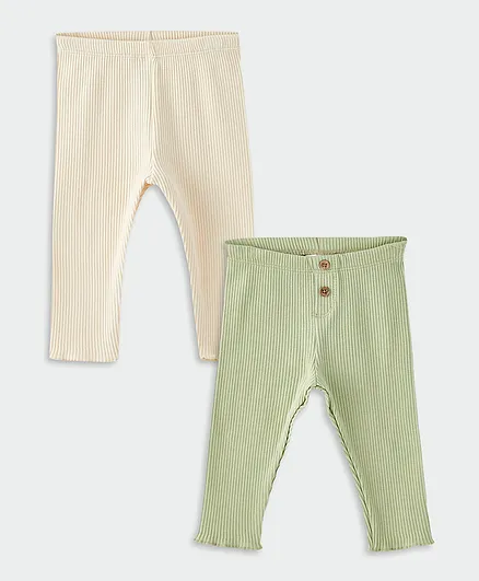LC Waikiki 2 Pack Elastic Waist Leggings - Multicolor